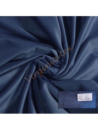 Draperie Catifea la Rola Engros, Latime 280 cm ; Lungimea 30 ml – Material Elegant pentru Decor Interior ALBASTRA